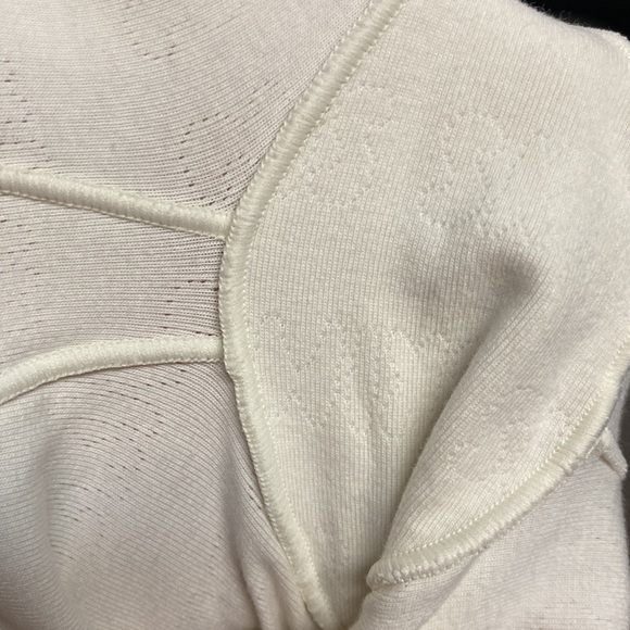 SKIMS Logo Pointelle Leggings Bone 2X - Picture 10 of 10